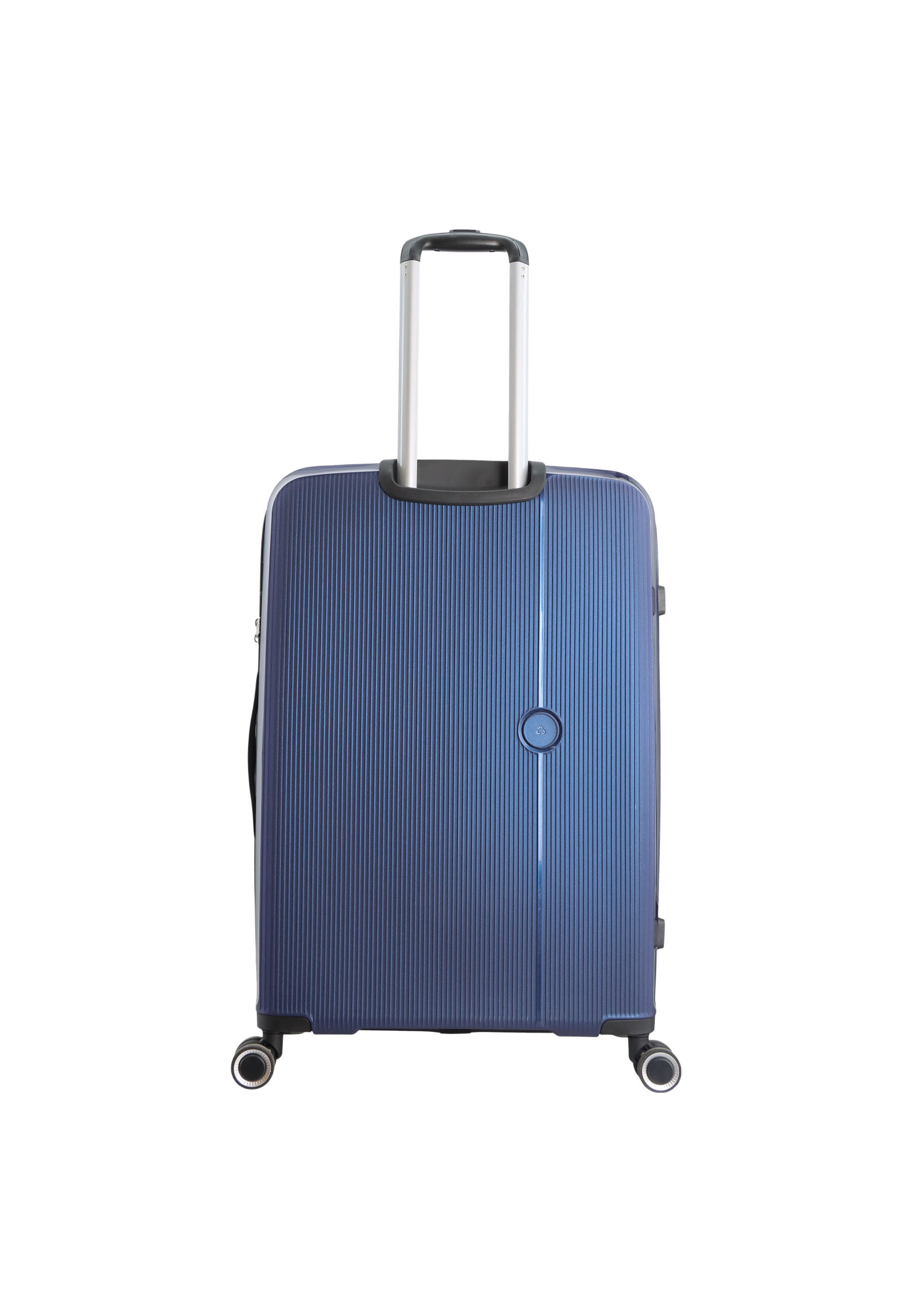 Saxoline Holiday Express Large Suitcase Navy Blue 106L - Navitor